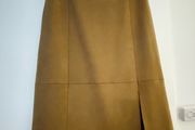 Faux suede Gallery skirt Size 14 BNWT