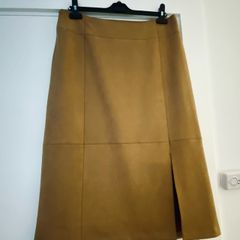 Faux suede Gallery skirt Size 14 BNWT