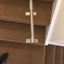 Stainless steel pole with angle, brackets and ends for sale Image 3