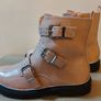 Schuh kids pale pink studs buckle boots size 5 UK new boxed Image 3