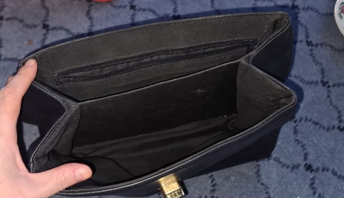 1950s Style Navy Handbag from Marks and Spencer