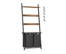 Laundry basket with towel ladder Bathroom furniture
