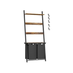 Laundry basket with towel ladder Bathroom furniture