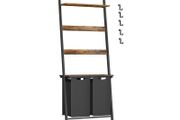 Laundry basket with towel ladder Bathroom furniture