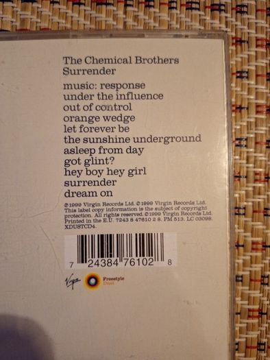 CD The Chemical Brothers Surrender