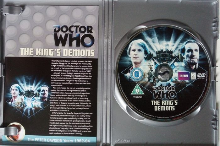 Doctor Who (Peter Davidson) [1983] The King's Demons [1xDVD TV Boxset]