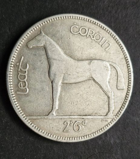 Ireland 1933 Silver Half Crown coin