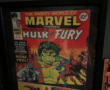 framed comic mighty world of Marvel 267