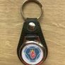 Brand new synthetic leather Scania key ring with trolley token Image 2