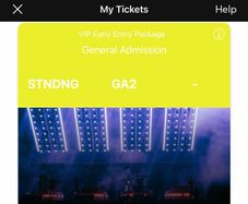 WTS: 1 x VIP Standing, The Strokes, Dublin, 28/11