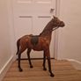 Leather Horse Statue Offers Welcome Image 3