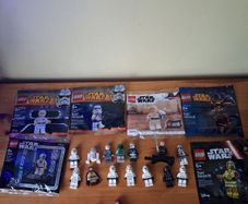 Lego star wars and ninjago minifigure bundle