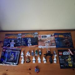 Lego star wars and ninjago minifigure bundle