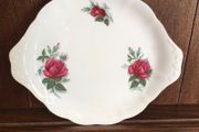 Vintage Royal Albert Sweetheart roses Patricia pattern cake/ Bread serving plate
