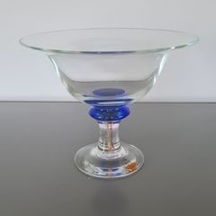 Large Fruit Bowl Jerpoint Art Glass