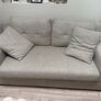 Couch with chaise and foot stool Image 8