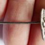 WW1 - 1914 Buckinghamshire / British army Volunteer Defence Corps Silver Pin Image 5