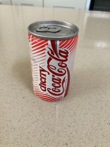 Coca Cola Cherry Airplane can year 1993