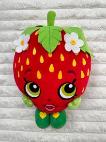 Shopkins Strawberry Kiss Plush 2013 approx. 25 cm. Moose Used Please see photos