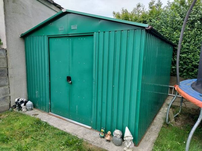 Steel shed