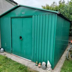 Steel shed