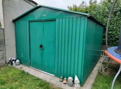 Steel shed