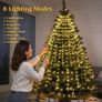 400 LED Christmas Tree Fairy Lights, 16 Strands, 2M, 8 Modes Image 3