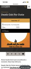 Death Cab for Cutie Tickets