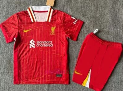 Liverpool  kid sizes  season 24/25