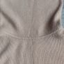 Zara Oversized Camel and Navy Knit Turtleneck Jumpers with Faux Pearl Cuffs Image 7