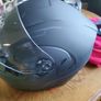 New Never Used Helmet With Gloves And Neck Wind Block Scarf. Image 2