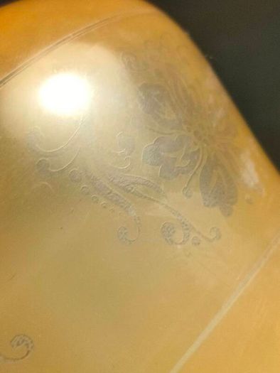 Early Twentieth Century Etched Glass Tulip Shade