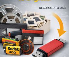 Convert Old Tapes, Film & Photos to Digital (USB)