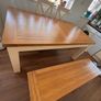 Dining  Table and bench Image 3