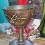 Antique Chinese Pewter Drinking Cup Image 3