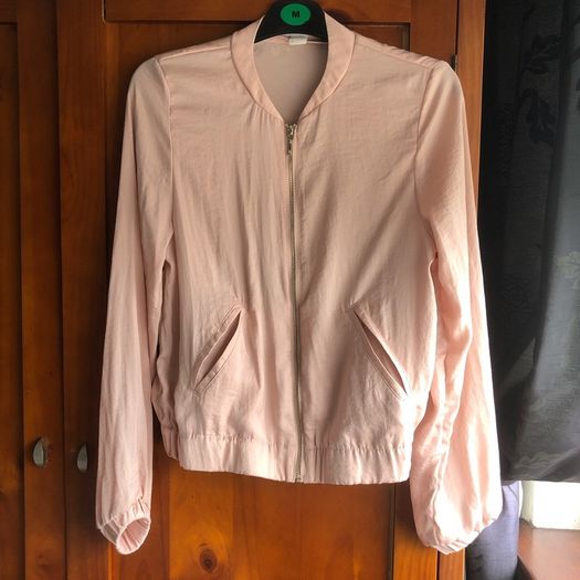 New Pink Bomber Jacket HM