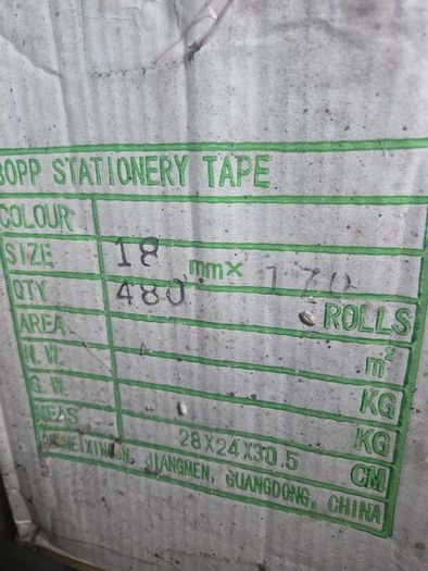Small rolls of sellotape job lot