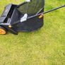 VEVOR Push Lawn Sweeper, 21-inch Leaf & Grass Collector Image 3