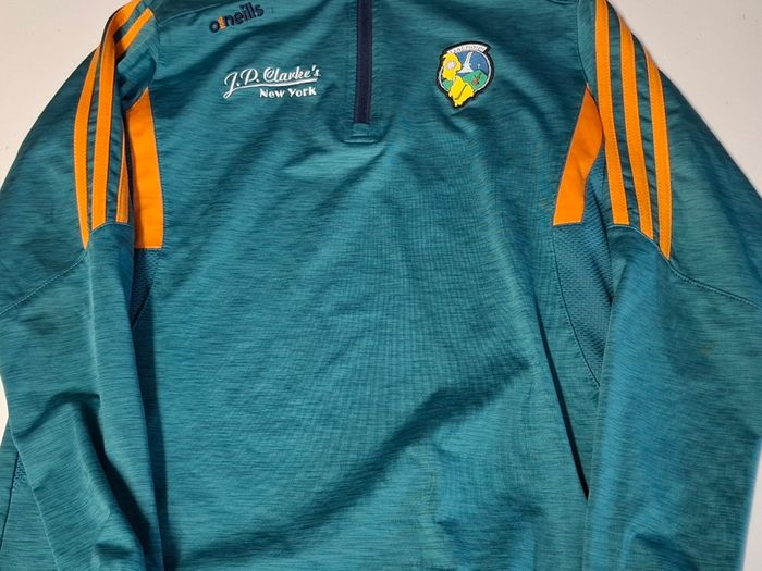 Leitrim GAA O'Neills Gaelic Football Half Zip Jersey (Youths 10-11 Years) FREE POST