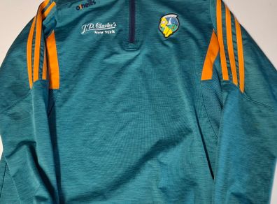 Leitrim GAA O'Neills Gaelic Football Half Zip Jersey (Youths 10-11 Years) FREE POST