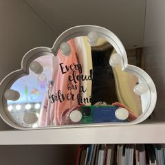 Battery operated cloud light