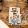 First Holy Communion Wooden Card With Money Or Gift Card Holder Image 7
