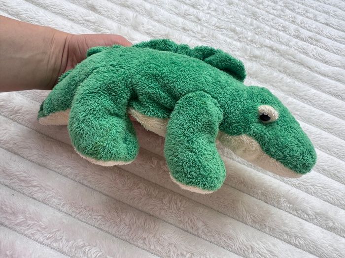 Ty Pluffies Chomps Alligator Crocodile 2005 Plush approx. 31 cm. Used Please see photos