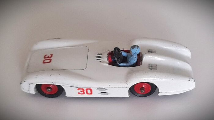 Diecast Vintage Dinky Toys Mercedes-Benz Racing Car - Fair to Good Original Condition/No Box