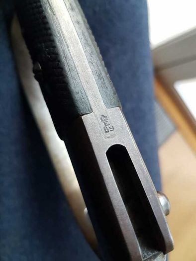 Martini Henry bayonet and scabbard
