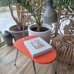 1970s Table with Lamp
