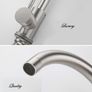 Modern Kitchen Tap Sink Taps Mono Basin Mixer Single Faucet Chrome Tap Image 5