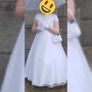 Poinsettia Communion Dress Image 2