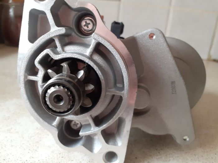 Starter for Kubota ride on mower 3 cylinder engine