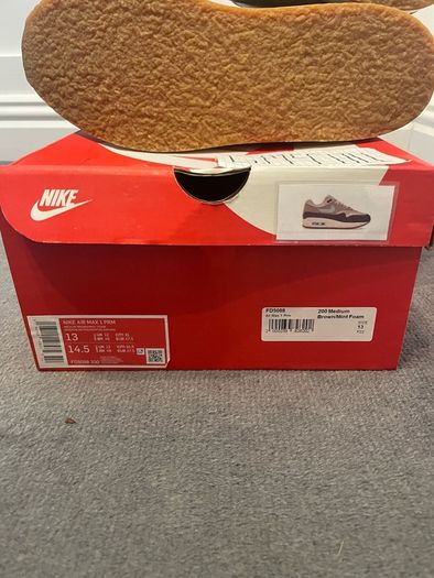 Air Max 1 Crepe Brown - 12uk